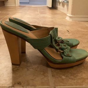 Frye Gerry Slide Heels size 7